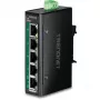 TRENDnet TI-PGLC50 tööstuslik haldamata 5-pordiline Gigabit Ethernet PoE+ lüliti