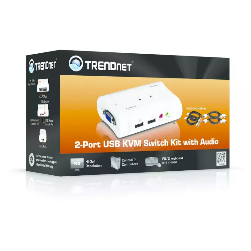 KVM-lüliti Trendnet TK-209K