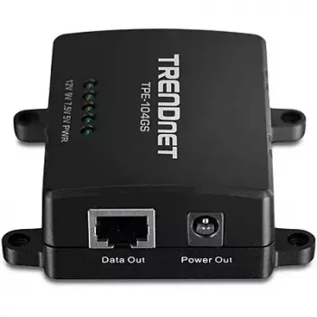Võrgujagur Trendnet TPE-104GS Must Power over Ethernet PoE