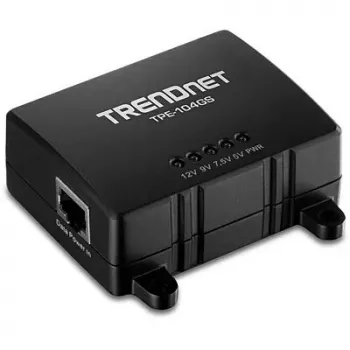 Võrgujagur Trendnet TPE-104GS Must Power over Ethernet PoE