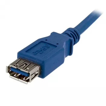StarTech.com 1 m sinine SuperSpeed USB 3.0 pikenduskaabel A–A – isane/emane
