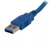 StarTech.com 1 m sinine SuperSpeed USB 3.0 pikenduskaabel A–A – isane/emane