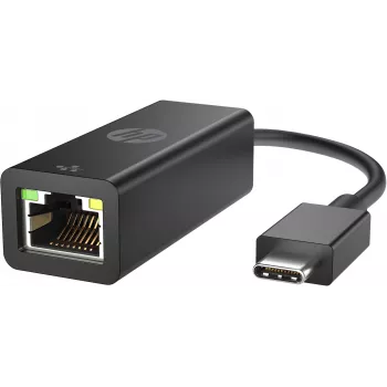 HP USB-C to RJ45 adapter, USB USB-C, RJ-45, isane, must, äriklass, Windows 10, Windows 7, Windows 8, Windows 8.1