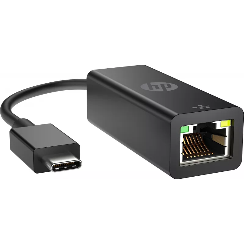 HP USB-C to RJ45 adapter, USB USB-C, RJ-45, isane, must, äriklass, Windows 10, Windows 7, Windows 8, Windows 8.1