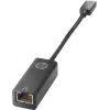 HP USB-C to RJ45 adapter, USB USB-C, RJ-45, isane, must, äriklass, Windows 10, Windows 7, Windows 8, Windows 8.1