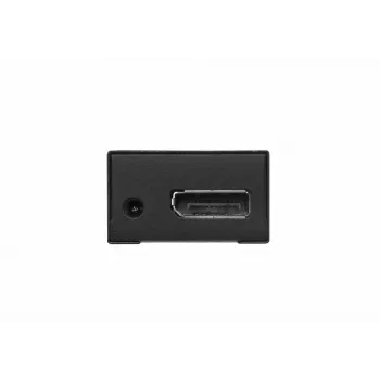 AV-kordisti ATEN 4K Display Port Booster VB905-AT-G — 4K (4096×2160), juhtmega, 20 m ulatus, 5 V/2,6 A, must