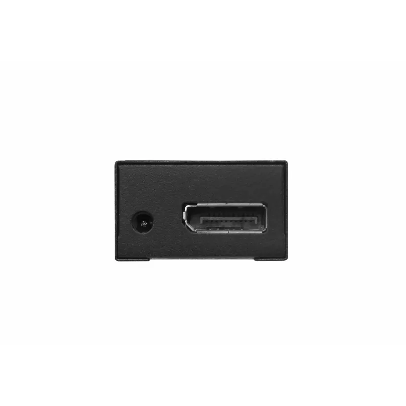 AV-kordisti ATEN 4K Display Port Booster VB905-AT-G — 4K (4096×2160), juhtmega, 20 m ulatus, 5 V/2,6 A, must