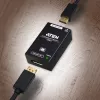 AV-kordisti ATEN 4K Display Port Booster VB905-AT-G — 4K (4096×2160), juhtmega, 20 m ulatus, 5 V/2,6 A, must