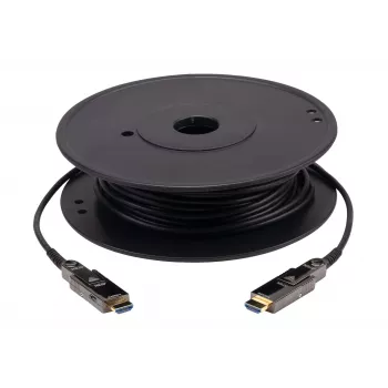 ATEN 10M True 4K HDMI aktiivne optiline kaabel, 10 m, HDMI Type D (Micro), HDMI Type D (Micro), 3D, 18 Gbit/s, Must