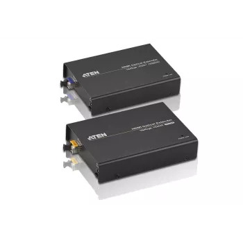 ATEN HDMI heli-/videopikendaja + IR + RS232 ühe fiiberoptilise kaabli kaudu (600 m)