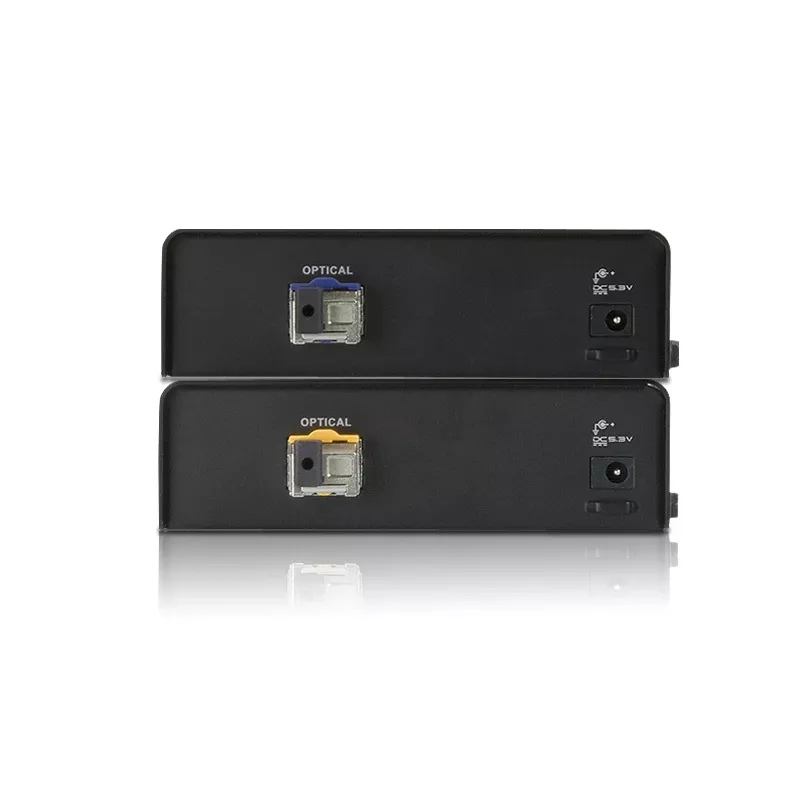 ATEN HDMI heli-/videopikendaja + IR + RS232 ühe fiiberoptilise kaabli kaudu (600 m)