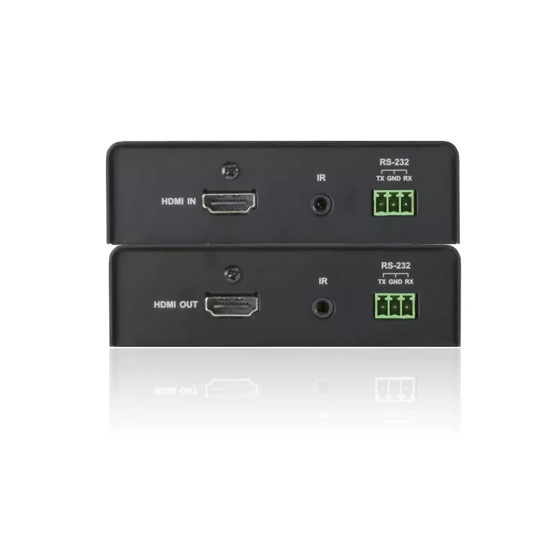 ATEN HDMI heli-/videopikendaja + IR + RS232 ühe fiiberoptilise kaabli kaudu (600 m)