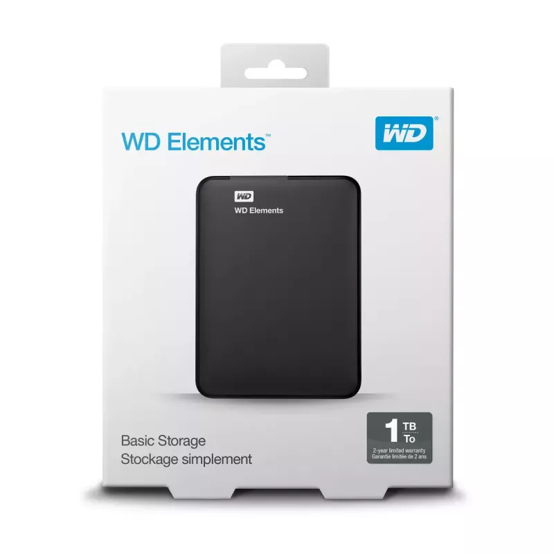 Väline kõvaketas Western Digital 1TB 3.2 Gen 1 WD Elements Portable