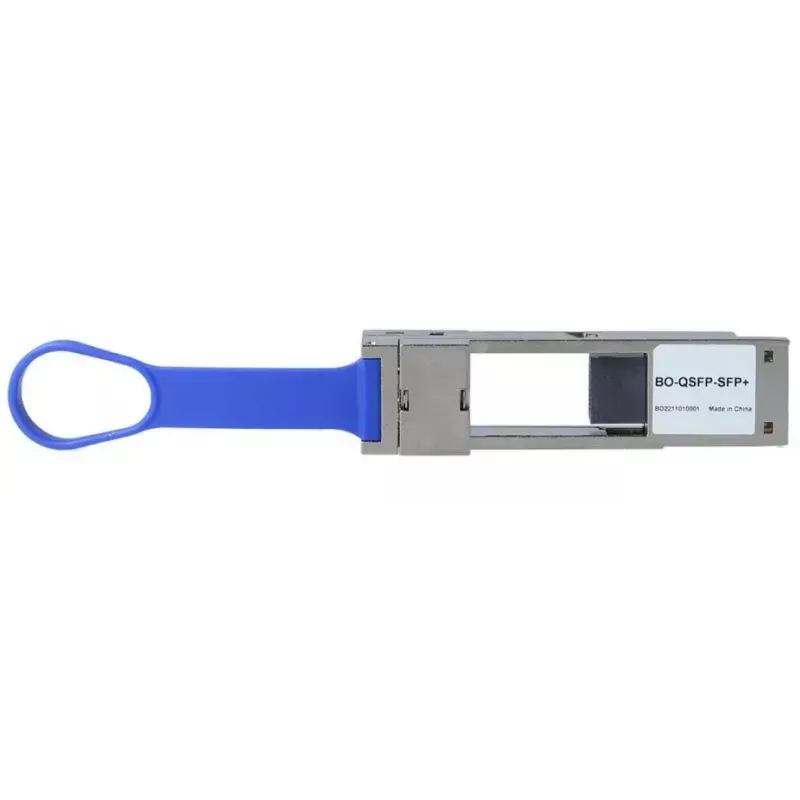 BlueOptics X-CVR-QSFP-SFP10G-BO InfiniBand kiudoptiline kaabel SFP+ isane/isane