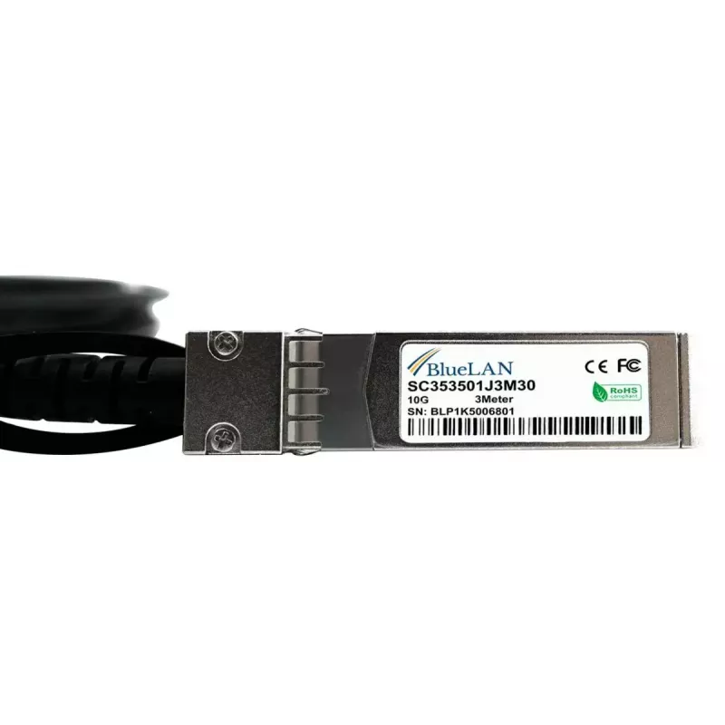 InfiniBand/kiudoptiline kaabel BlueOptics XDACBL3MA-BL 3 m SFP+ isane/isane
