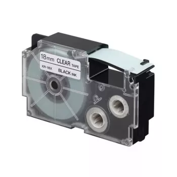 Silditeip Casio XR-18X1 Must läbipaistval taustal