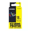 Märgistuslint Casio XR-18YW1 Must kollasel