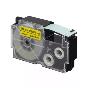 Märgistuslint Casio XR-18YW1 Must kollasel