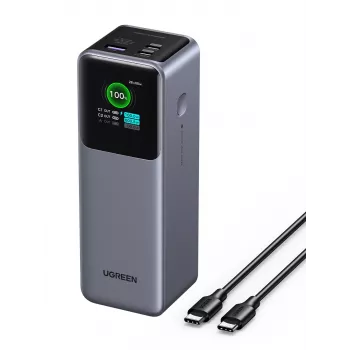 Ugreen 25000mAh 200W kiirlaadimise akupank hall