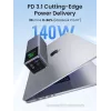 Ugreen 25000mAh 200W kiirlaadimise akupank hall