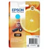 Epson oranžs Singlepack tsüaan 33 Claria Premium Ink, tsüaan, 4.5 ml, 1 tk, 300 lehekülge
