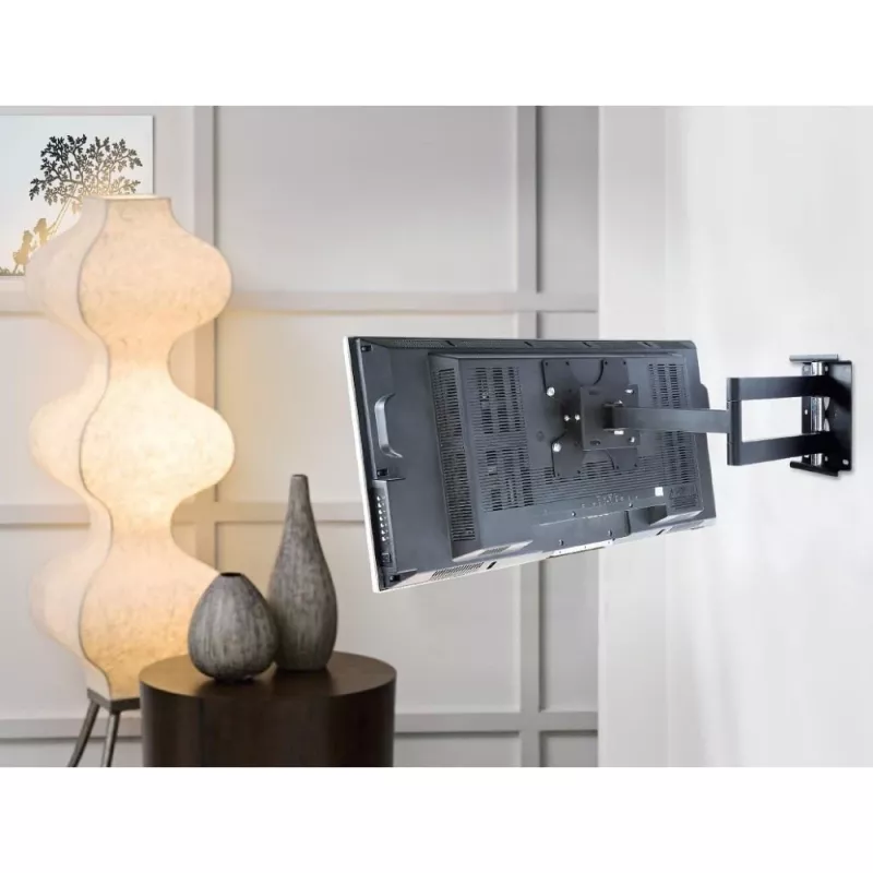 Techly seinakinnitus LCD LED 19-37'' kallutatav 2 liigendiga must ICA-LCD 2923B