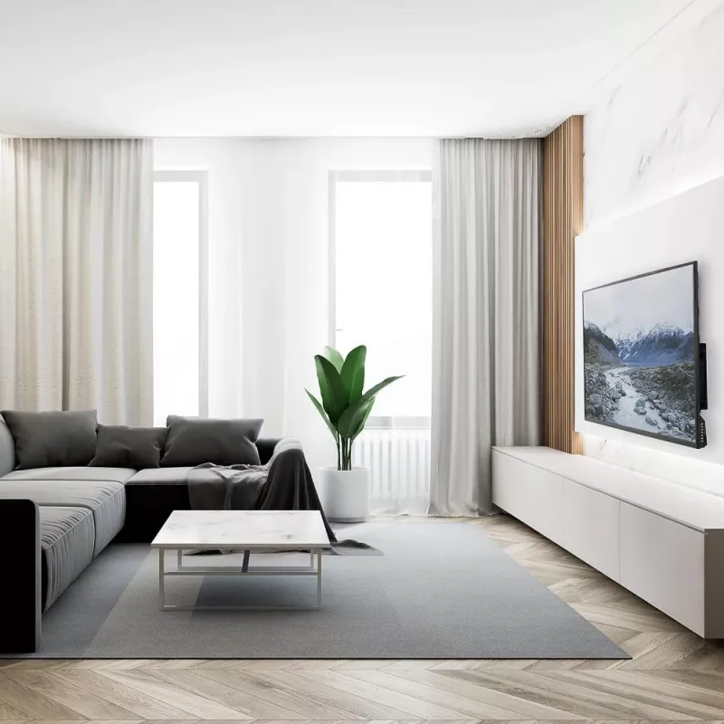 Techly ICA-PLB-721 TV-kinnitus/seismik 2,03 m (80 tolli) Must