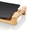 Laudagrill Princess 103026 Table Chef Pure Black alumiiniumist bambusest must 220W