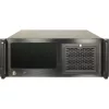 Serveri püstikkorpus Inter-Tech 4U-4460 TFT must 1x 120 mm ventilaator 5.25-tolline HDD