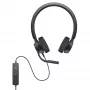 DELL Pro Stereo Peakomplekt - WH3022, juhtmega, kontor/kõnekeskus, 96 g, peakomplekt, must