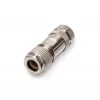 Digitus CAT 6A M12 pesa X-kodeeringuga IP67 isane pistik hõbedane lame
