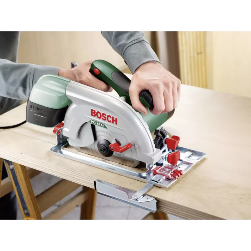 Bosch PKS 66 AF 19 cm Roheline, Punane, Hõbedane 5000 p/min 1600 W
