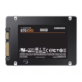Samsung 870 EVO 500 GB 2.5-tolline Serial ATA III V-NAND MLC