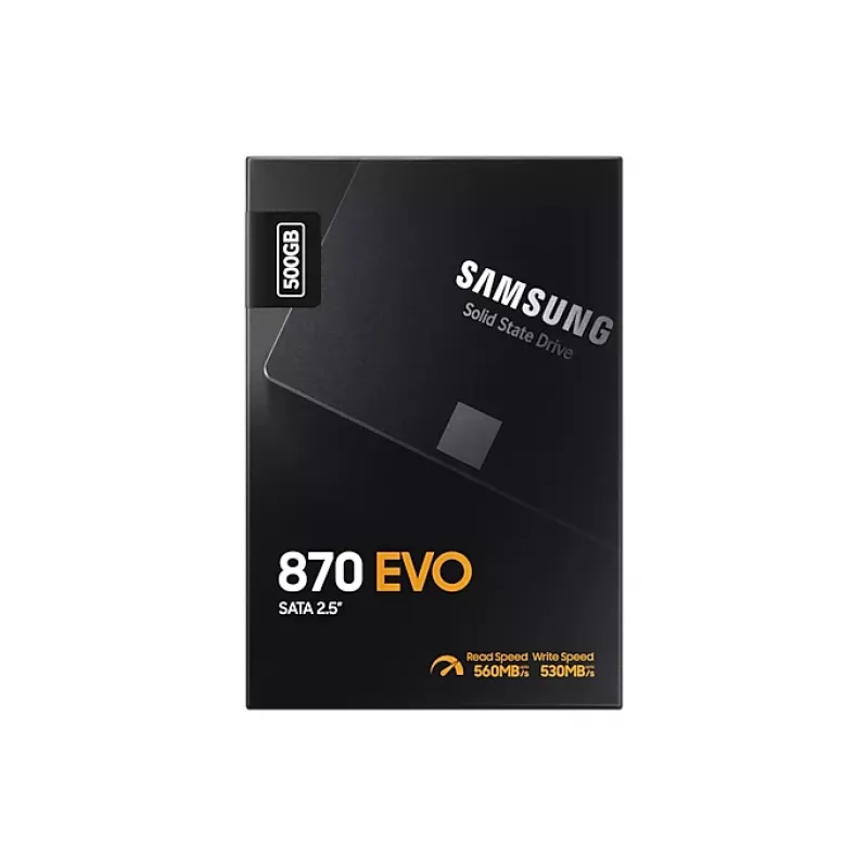 Samsung 870 EVO 500 GB 2.5-tolline Serial ATA III V-NAND MLC