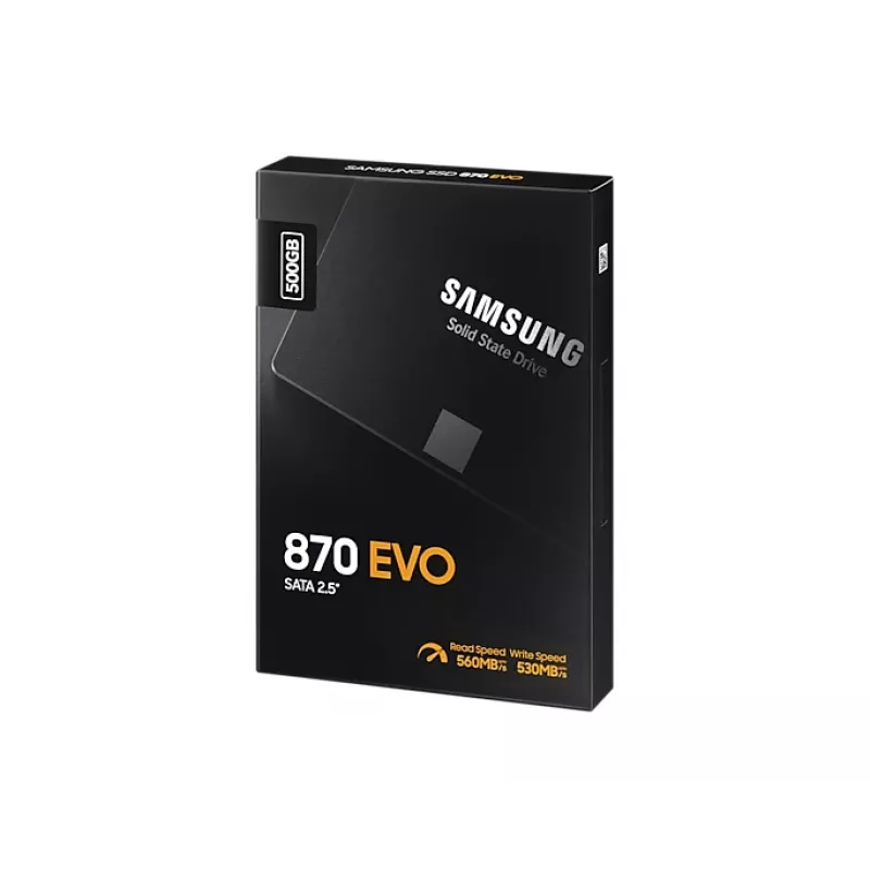 Samsung 870 EVO 500 GB 2.5-tolline Serial ATA III V-NAND MLC