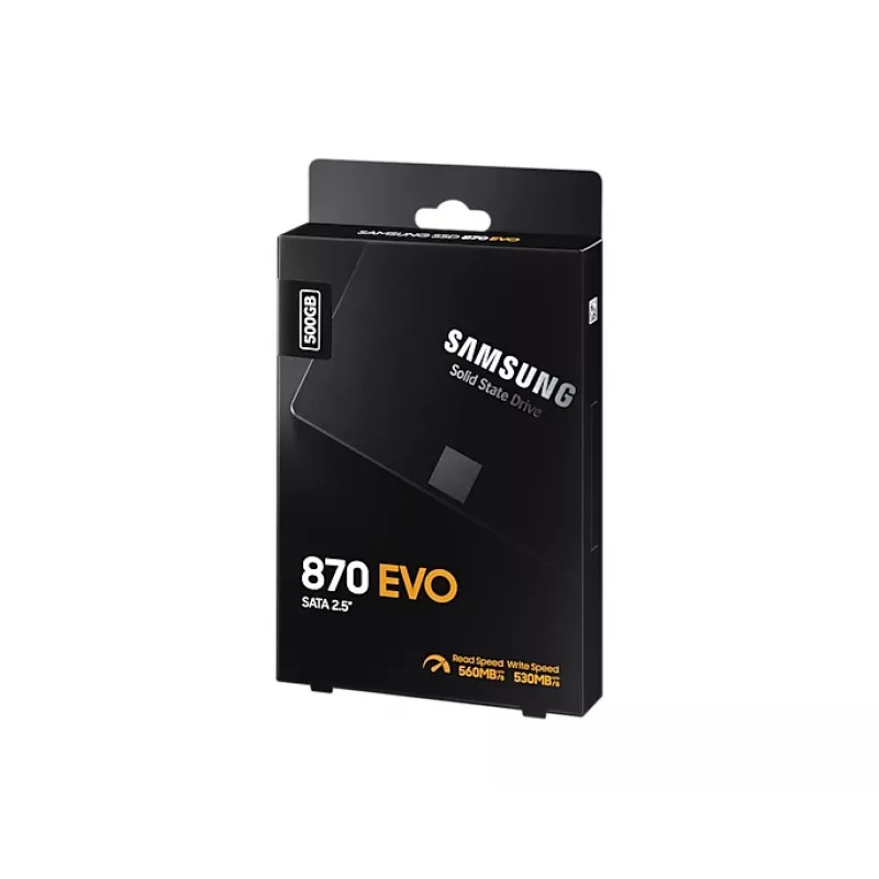 Samsung 870 EVO 500 GB 2.5-tolline Serial ATA III V-NAND MLC