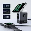 Laadija UGREEN 45775 — sisetingimustes kasutatav vahelduvvoolu juhtmevaba kiirlaadija, universaalne, 1× USB-C, must/hall