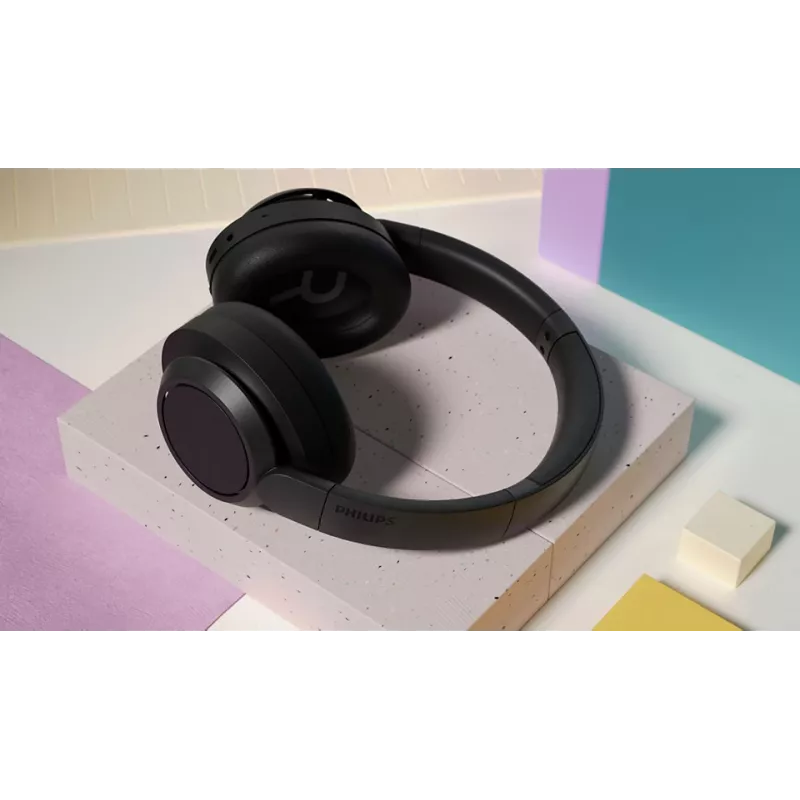 Philips 6000 seeria TAH6509BK/00 kõrvaklapid/kõrvaklappidega peakomplekt Traadita Peapael Kõned/Muusika/Sport/Igapäev Bluetooth Must