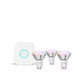 Philips Hue Valge and colour ambience Essential stardikomplekt: 3 GU10 nutipirni (345 lm)
