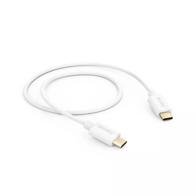 Hama 00201590 USB-kaabel USB 2.0 1 m USB-C valge