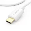 Hama 00201590 USB-kaabel USB 2.0 1 m USB-C valge