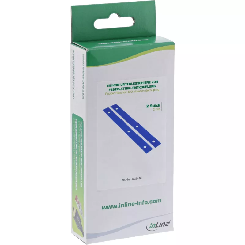 InLine Rubber Rails HDD vibratsiooni summutamiseks 2 tk. InLine 00244C
