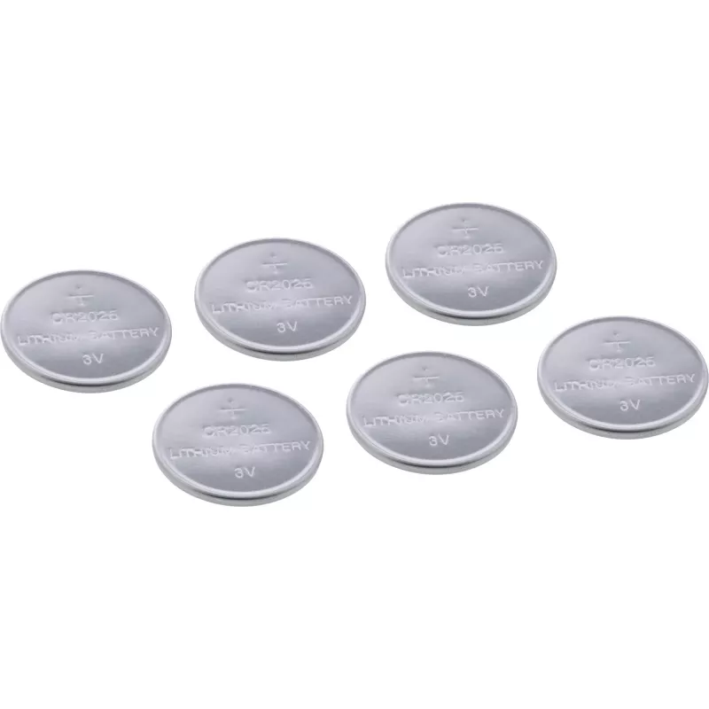 Nööpelement InLine CR2025 3V liitium 6-pack