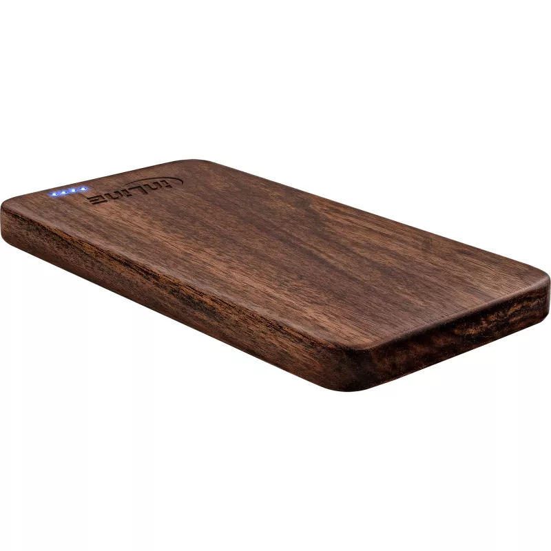 InLine woodplate, USB PowerBank 5000 mAh, LED-iga, pähklipuit