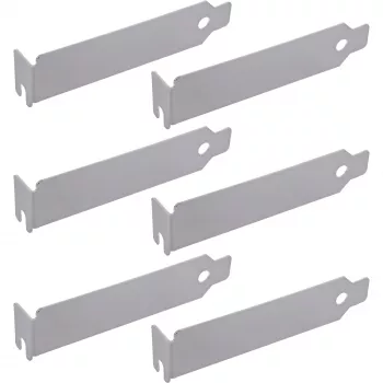 InLine PCI / PCI-E / ISA madalprofiiliga laienduspesa kronsteinikomplekt 6 tk