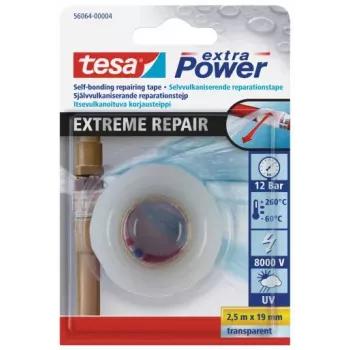 Kinnitusteip TESA 56064-00003 2,5 m valge 19 mm