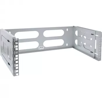 Seinale paigaldatav riiul InLine 19 tolli 4U 24-40cm sügavusega hall