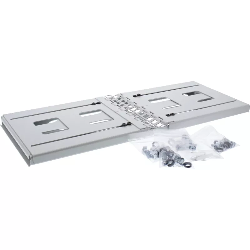 Seinale paigaldatav riiul InLine 19 tolli 4U 24-40cm sügavusega hall