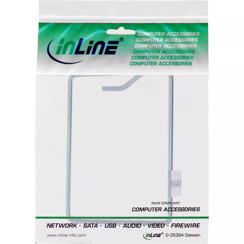 InLine kaabliklamber, metallist, tsingitud, avaus lühemal küljel, 140x100mm
