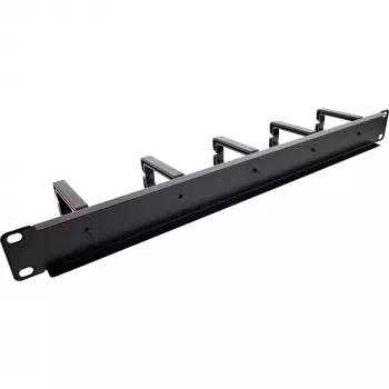 Kaablihalduspaneel InLine 19110O 19 tolli must metall 5 kronsteiniga